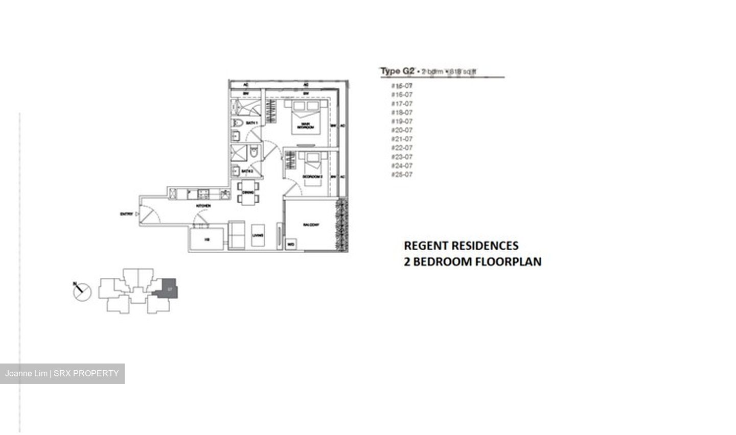 Regent Residences (D12), Apartment #301574461